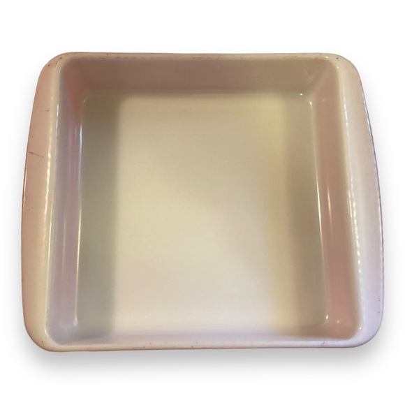 Vintage Pyrex 222 Pink Flamingo 8”x8”x2” Square Casserole Dish Cottagecore MCM - Picture 2 of 15